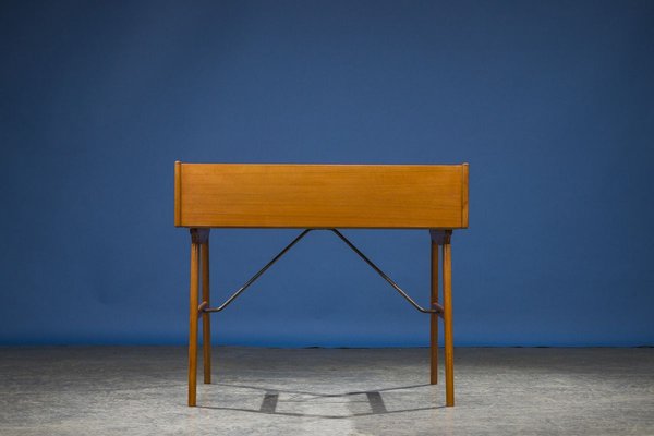 Danish Teak Model 56 Desk by Arne Wahl Iversen, 1961-ZZH-914418