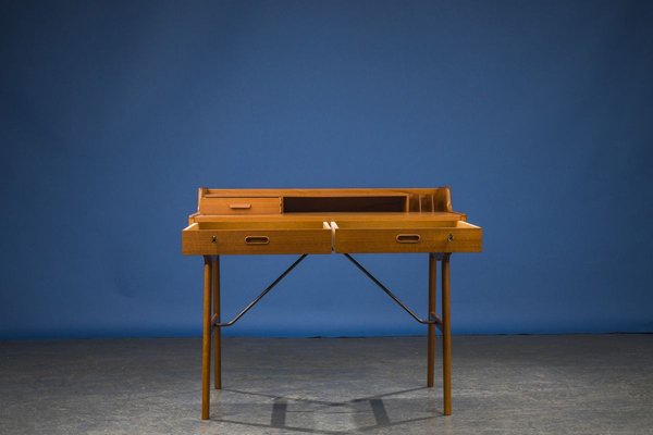 Danish Teak Model 56 Desk by Arne Wahl Iversen, 1961-ZZH-914418