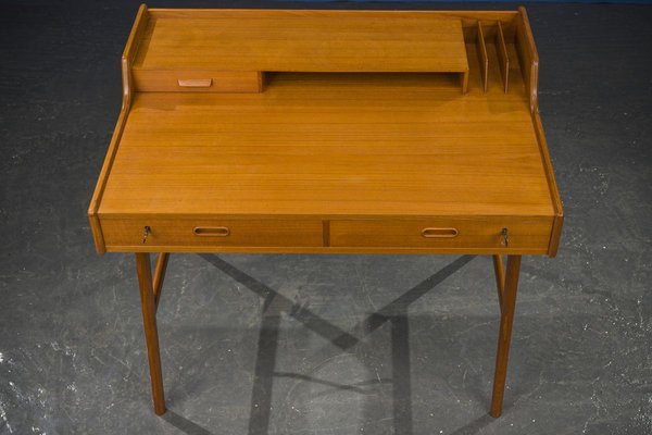 Danish Teak Model 56 Desk by Arne Wahl Iversen, 1961-ZZH-914418