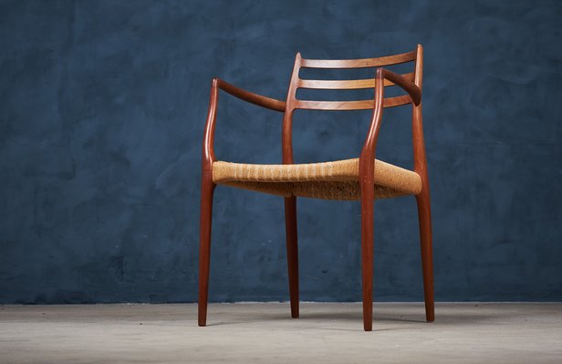 Danish Teak Model 62 Armchair by Niels Otto Møller, 1960s-ZGQ-954488