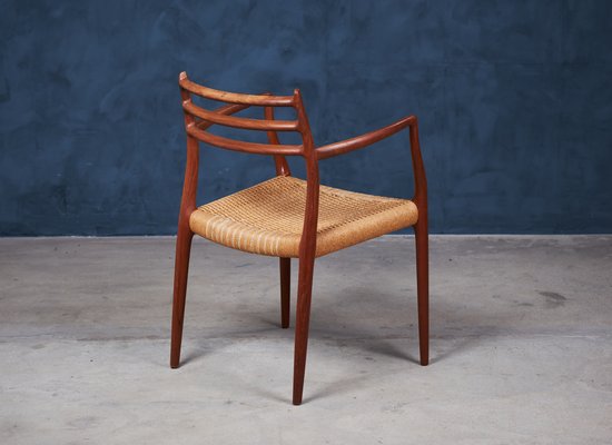 Danish Teak Model 62 Armchair by Niels Otto Møller, 1960s-ZGQ-954488