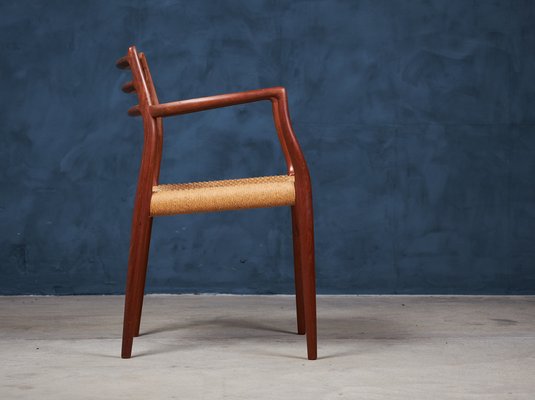 Danish Teak Model 62 Armchair by Niels Otto Møller, 1960s-ZGQ-954488