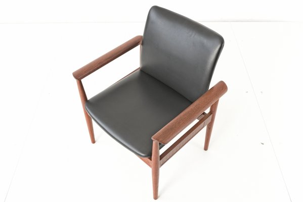 Danish Teak Model FD 901 Diplomat Armchair by Finn Juhl for France & Søn / France & Daverkosen, 1960s-LOB-726583