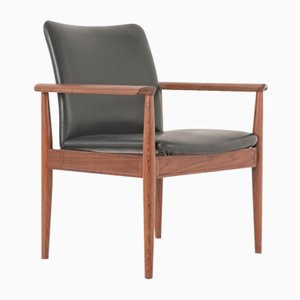 Danish Teak Model FD 901 Diplomat Armchair by Finn Juhl for France & Søn / France & Daverkosen, 1960s-LOB-726583