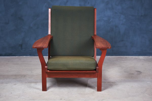 Danish Teak Model GE320 Armchair by Hans J. Wegner for Getama, 1960s-ZGQ-575209