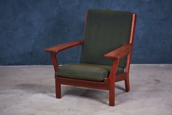 Danish Teak Model GE320 Armchair by Hans J. Wegner for Getama, 1960s-ZGQ-575209