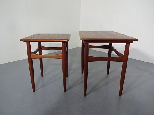 Danish Teak Nesting Tables, 1960s, Set of 2-RDW-609247