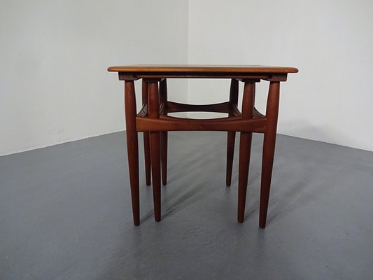 Danish Teak Nesting Tables, 1960s, Set of 2-RDW-609247