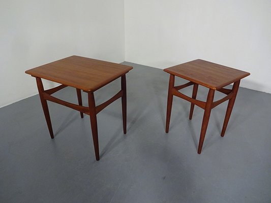 Danish Teak Nesting Tables, 1960s, Set of 2-RDW-609247