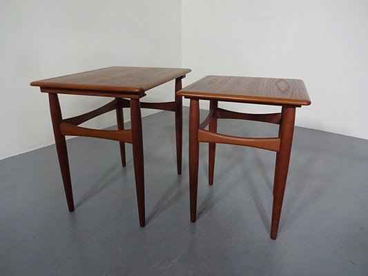 Danish Teak Nesting Tables, 1960s, Set of 2-RDW-609247