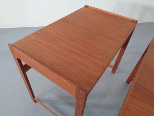 Danish Teak Nesting Tables, 1960s, Set of 3-RDW-796734