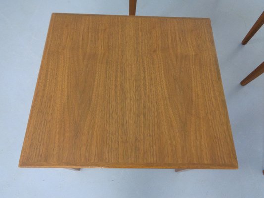 Danish Teak Nesting Tables by Kvalitet Form Funktion, 1960s, Set of 3-RDW-1372214