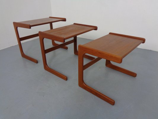 Danish Teak Nesting Tables by Salin Nyborg, 1960s, Set of 3-RDW-2033263