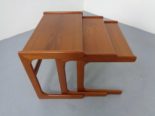 Danish Teak Nesting Tables by Salin Nyborg, 1960s, Set of 3-RDW-2033263