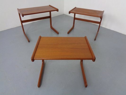 Danish Teak Nesting Tables by Salin Nyborg, 1960s, Set of 3-RDW-2033263