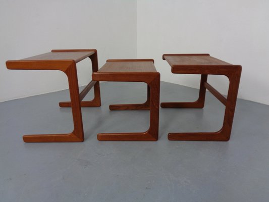 Danish Teak Nesting Tables by Salin Nyborg, 1960s, Set of 3-RDW-2033263