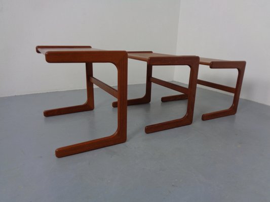 Danish Teak Nesting Tables by Salin Nyborg, 1960s, Set of 3-RDW-2033263