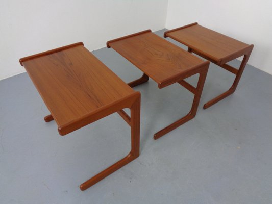 Danish Teak Nesting Tables by Salin Nyborg, 1960s, Set of 3-RDW-2033263