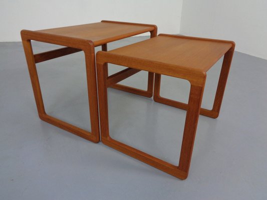 Danish Teak Nesting Tables from Korup Stolefabrik, 1960s, Set of 2-RDW-1369179