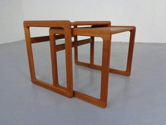 Danish Teak Nesting Tables from Korup Stolefabrik, 1960s, Set of 2-RDW-1369179