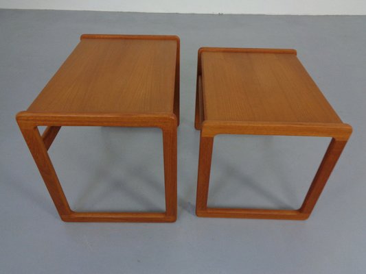 Danish Teak Nesting Tables from Korup Stolefabrik, 1960s, Set of 2-RDW-1369179