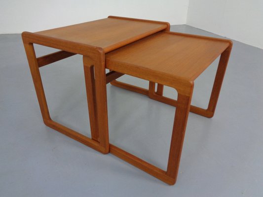 Danish Teak Nesting Tables from Korup Stolefabrik, 1960s, Set of 2-RDW-1369179