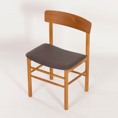 Danish Teak & New Brow Leather Chair from Farstrup, 1960s-ZT-1146074