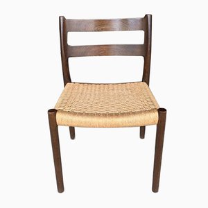 Danish Teak Oak Chair by by Niels O. Møller-WSA-831319