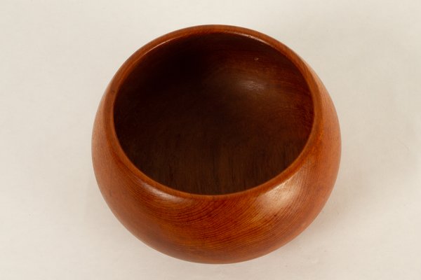 Danish Teak Plates and Bowl from Wiggers and Jens Quistgaard, 1960s, Set of 6-WIX-572424