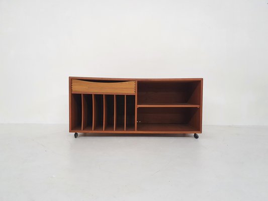 Danish Teak Record Player or Audio Cabinet, Denmark, 1960s-ZO-961599