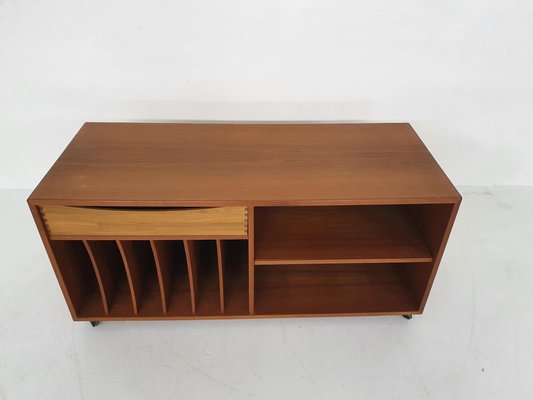 Danish Teak Record Player or Audio Cabinet, Denmark, 1960s-ZO-961599