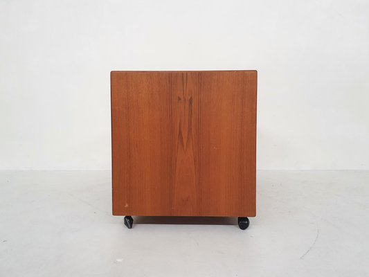 Danish Teak Record Player or Audio Cabinet, Denmark, 1960s-ZO-961599