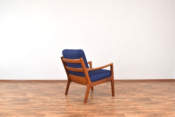 Danish Teak Senator Lounge Chair by Ole Wanscher for Cado, 1960s-LOT-2010497