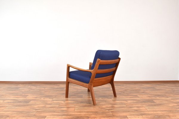 Danish Teak Senator Lounge Chair by Ole Wanscher for Cado, 1960s-LOT-2010497