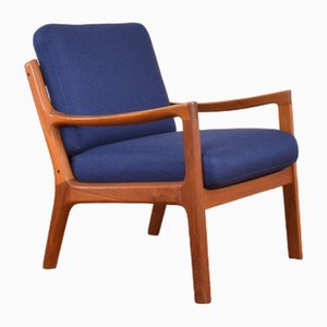 Danish Teak Senator Lounge Chair by Ole Wanscher for Cado, 1960s-LOT-2010497