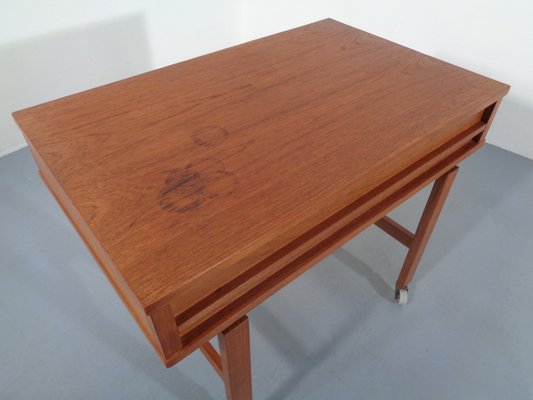 Danish Teak Serving Cart, 1960s-RDW-692794