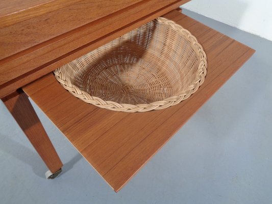 Danish Teak Serving Cart, 1960s-RDW-692794