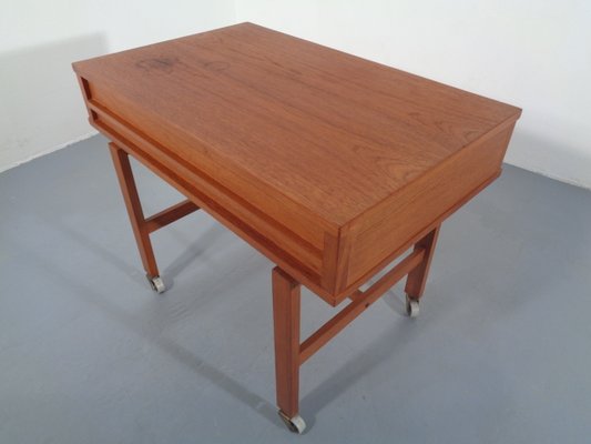 Danish Teak Serving Cart, 1960s-RDW-692794