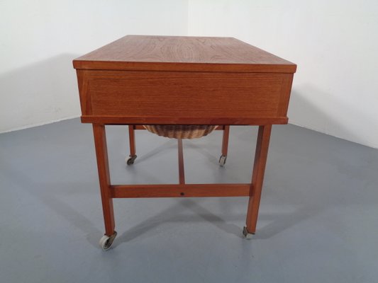 Danish Teak Serving Cart, 1960s-RDW-692794