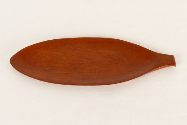 Danish Teak Serving Trays from Wiggers, 1960s, Set of 4-WIX-572425