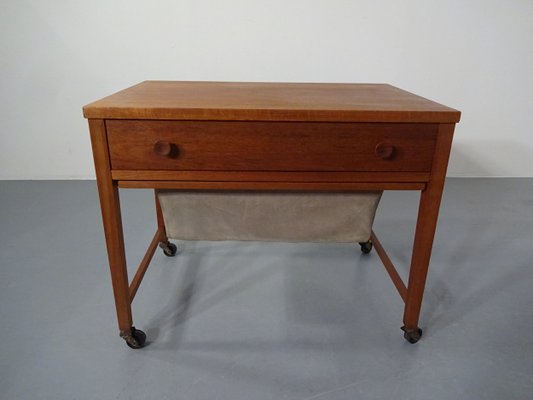 Danish Teak Sewing Cart, 1960s-RDW-623084