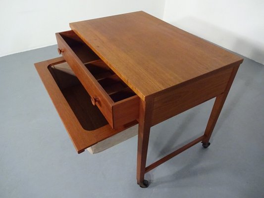 Danish Teak Sewing Cart, 1960s-RDW-623084