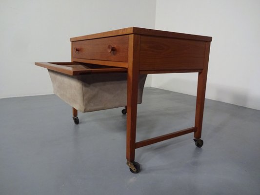 Danish Teak Sewing Cart, 1960s-RDW-623084