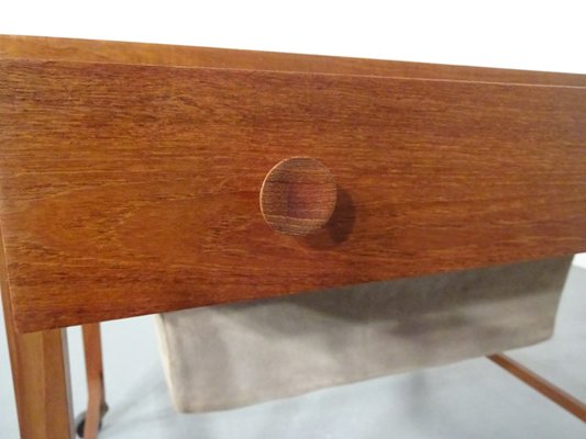 Danish Teak Sewing Cart, 1960s-RDW-623084