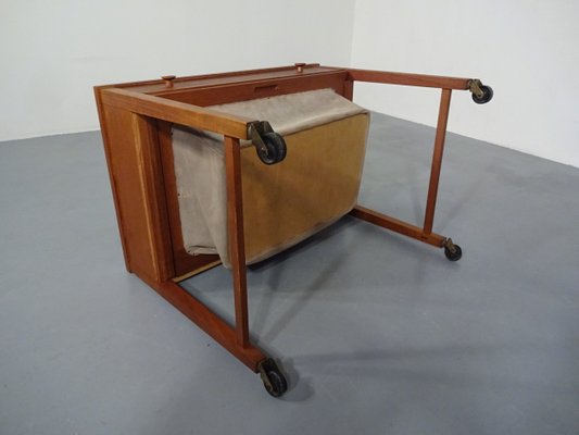 Danish Teak Sewing Cart, 1960s-RDW-623084