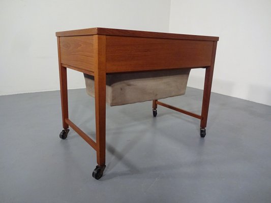 Danish Teak Sewing Cart, 1960s-RDW-623084