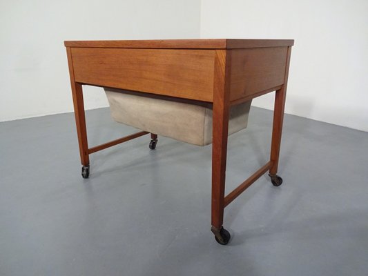 Danish Teak Sewing Cart, 1960s-RDW-623084