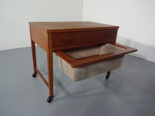 Danish Teak Sewing Cart, 1960s-RDW-623084