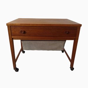 Danish Teak Sewing Cart, 1960s-RDW-623084