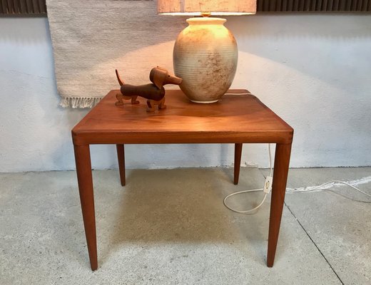 Danish Teak Side Table by H.W. Klein for Bramin, 1960s-JP-968881